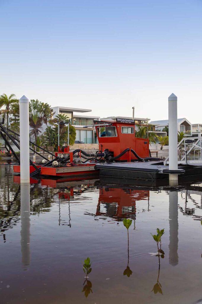 Nabis Dredging and Civil is a Sunshine Coast-based dredging excavating services qld