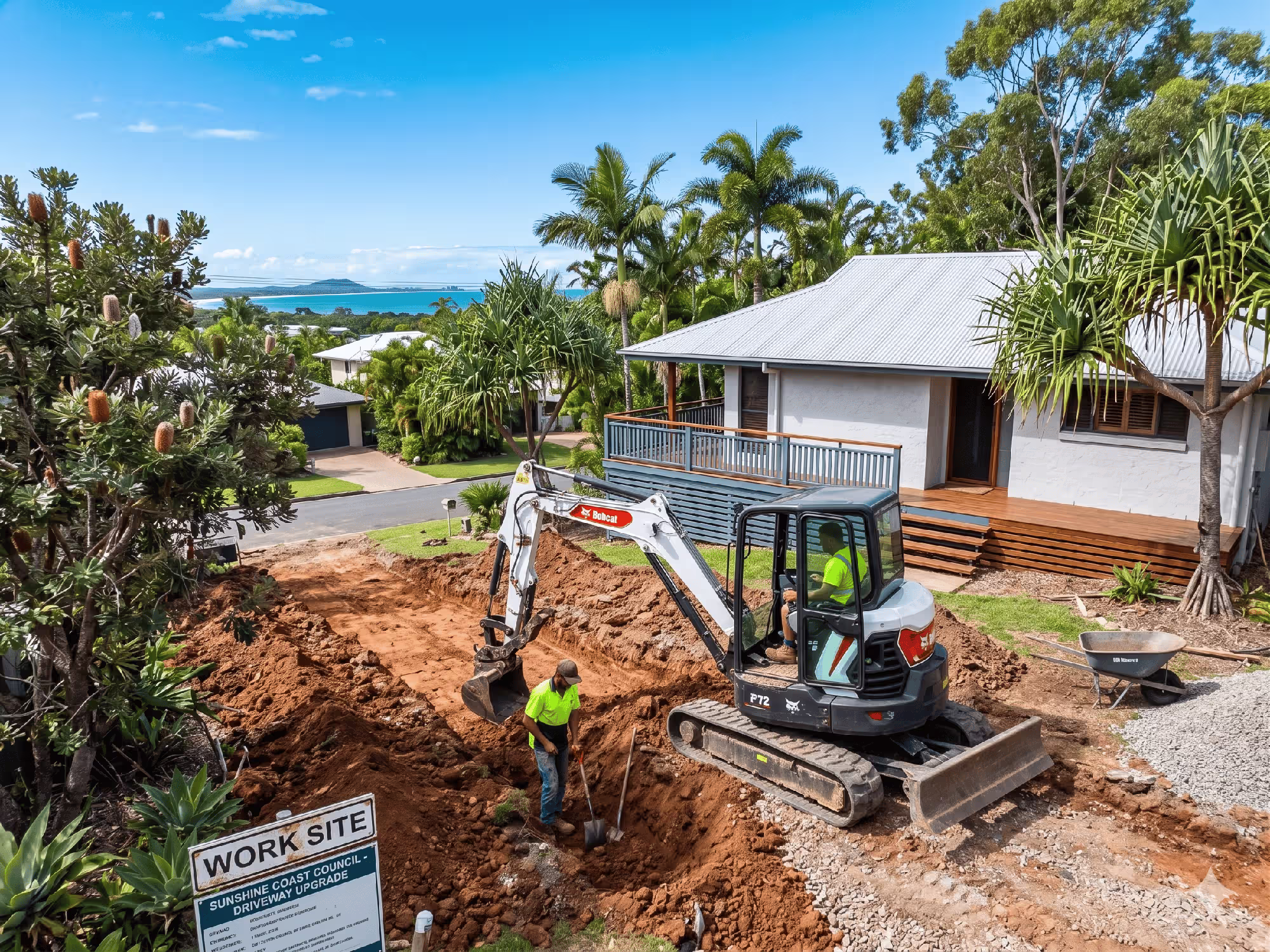 Earthmoving and civil works South East Queensland